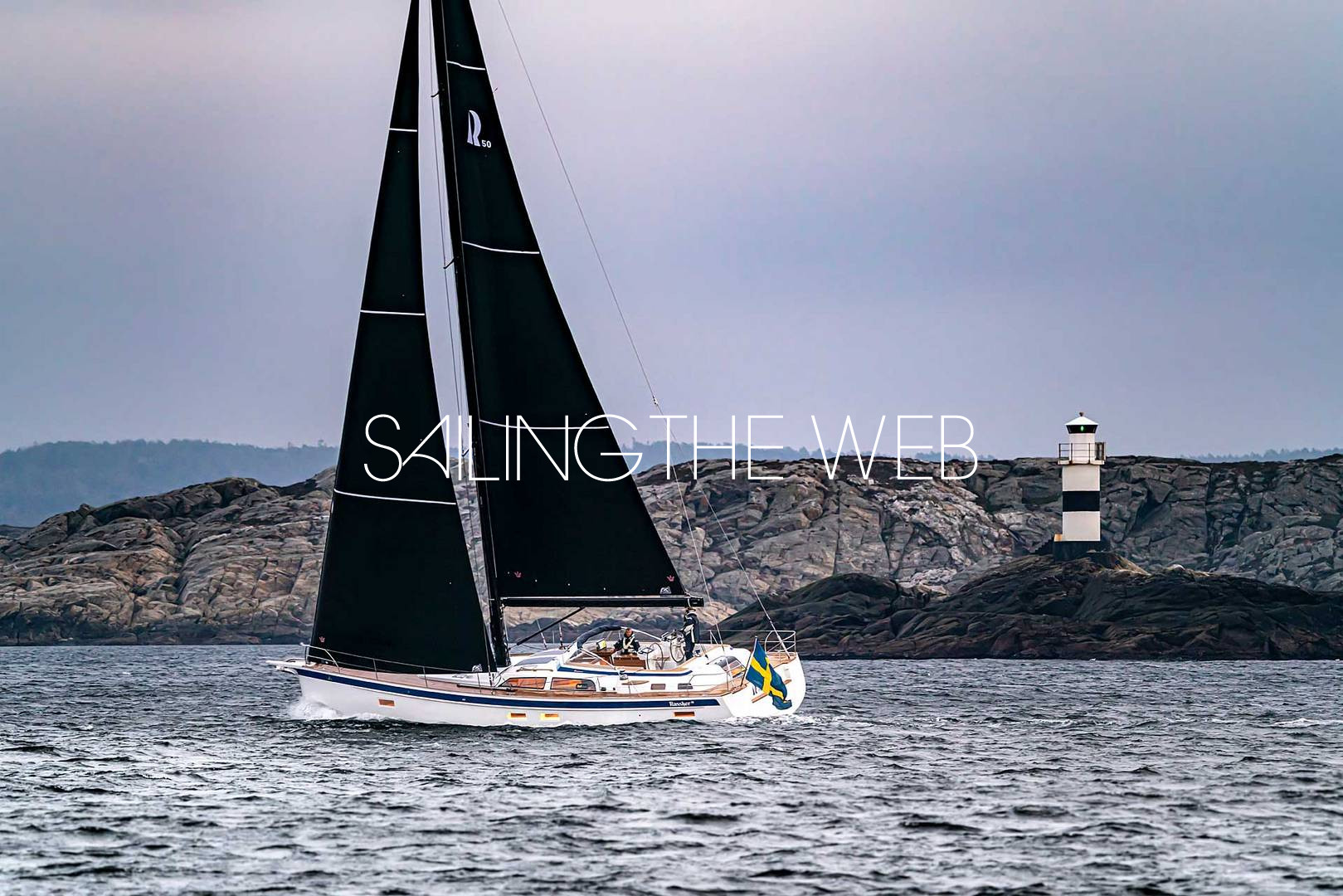Hallberg rassy 50 sailing1 Hallberg rassy 50 sailing1